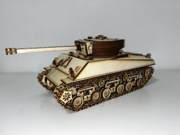 M4 Sherman Panzer als 3D Großmodell - Seitenasicht links